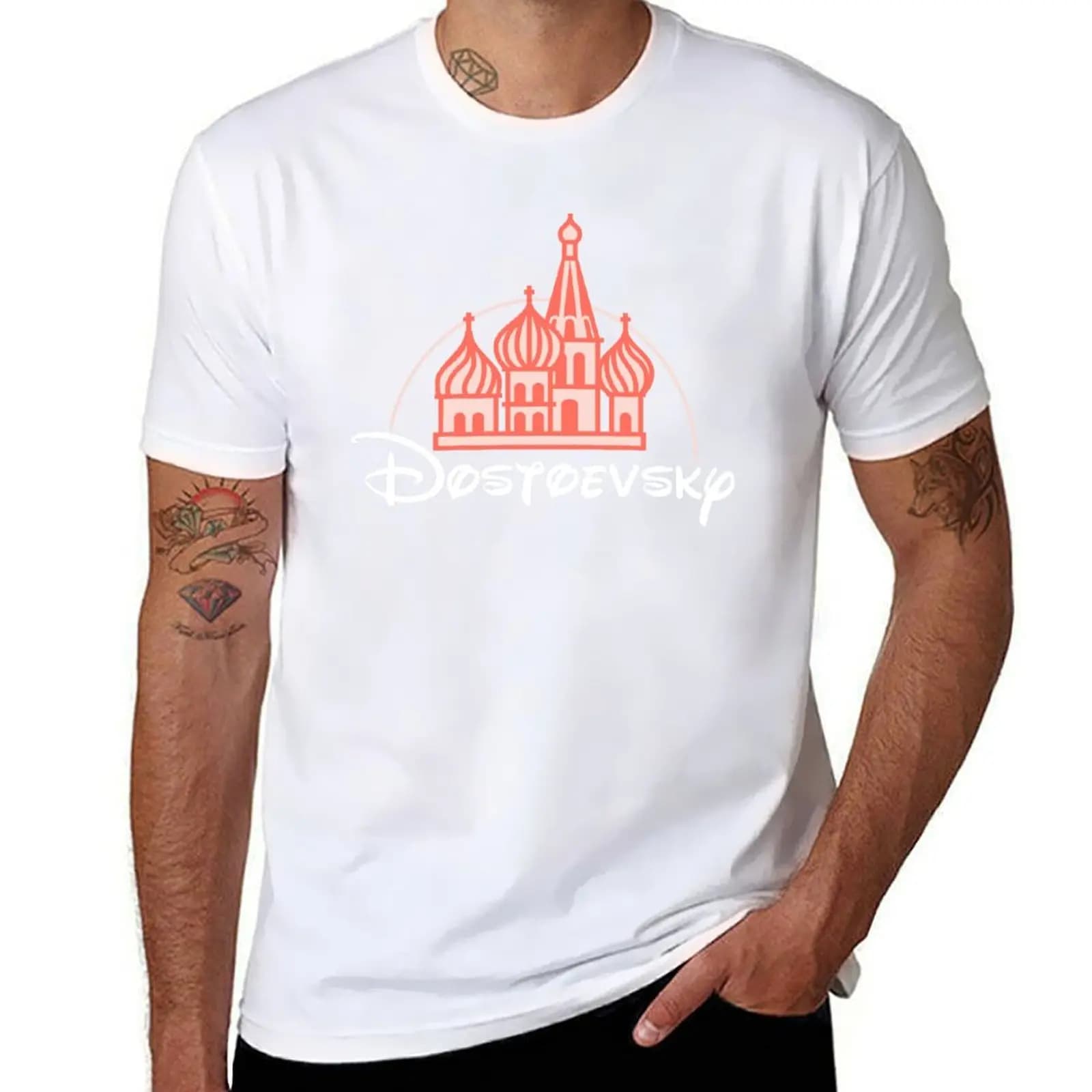 Dostoevsky T-Shirt t shirt personalised t shirts for man pack cotton T-Shirt