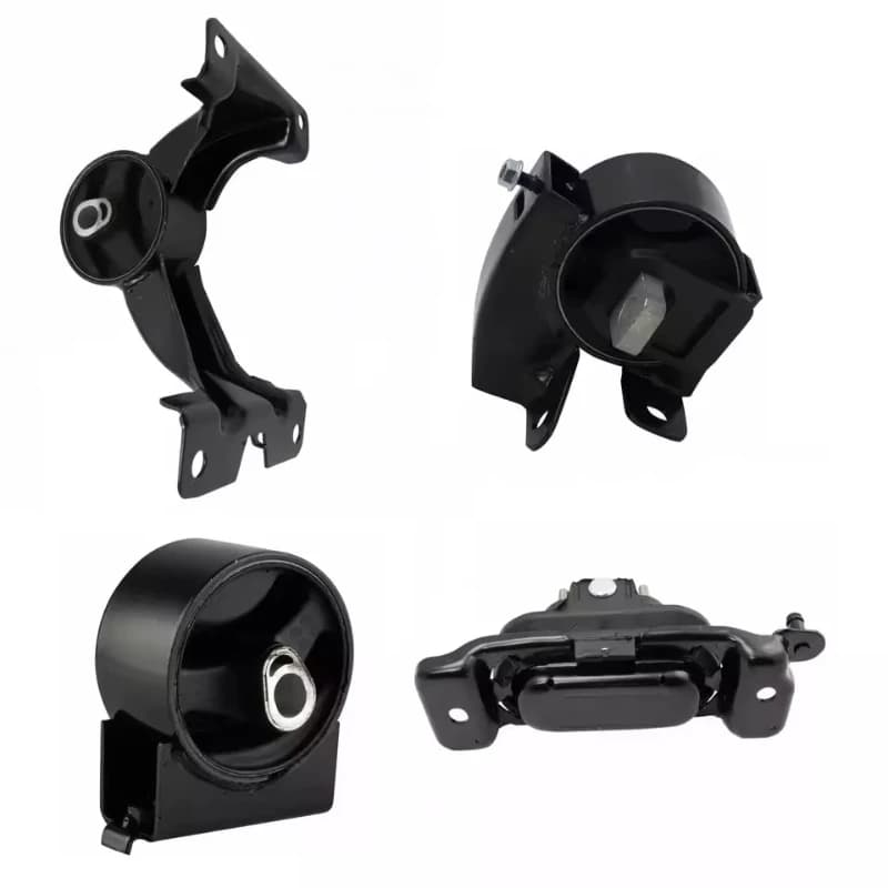 New Engine Transmission Motor Mount 4-piece 3217 3256 3186 3227 Rubber Engine Mount