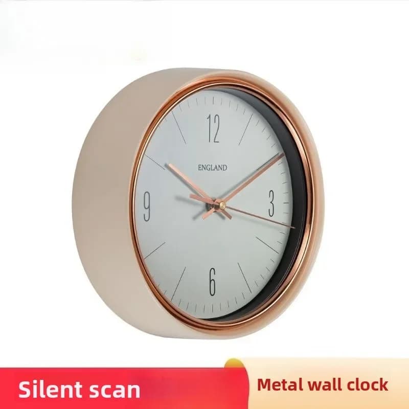 Modern simple creative Nordic wall clock living room home silent wall hanging home decoration clock