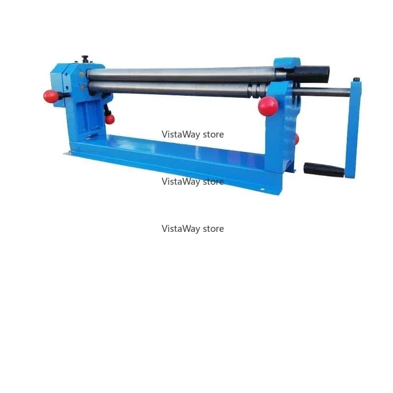 Upgrade Plate Rolling Machine, Manual Winding Machine, Industrial Grade Rounding Machine, Manual Three Roll Coiled Material