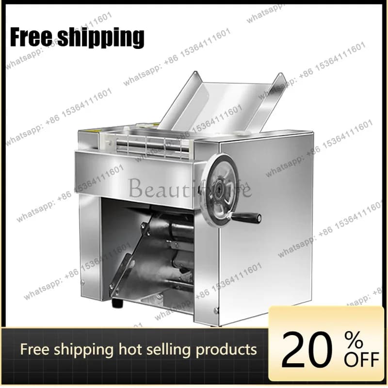 Automatic stainless steel rolling machine steamed buns dumpling skin electric kneading machine