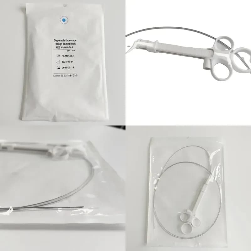 Single Use Endoscope Foreign Body Forceps for Gastroscopy Colonoscopy Foreign Matter Extraction Treatment