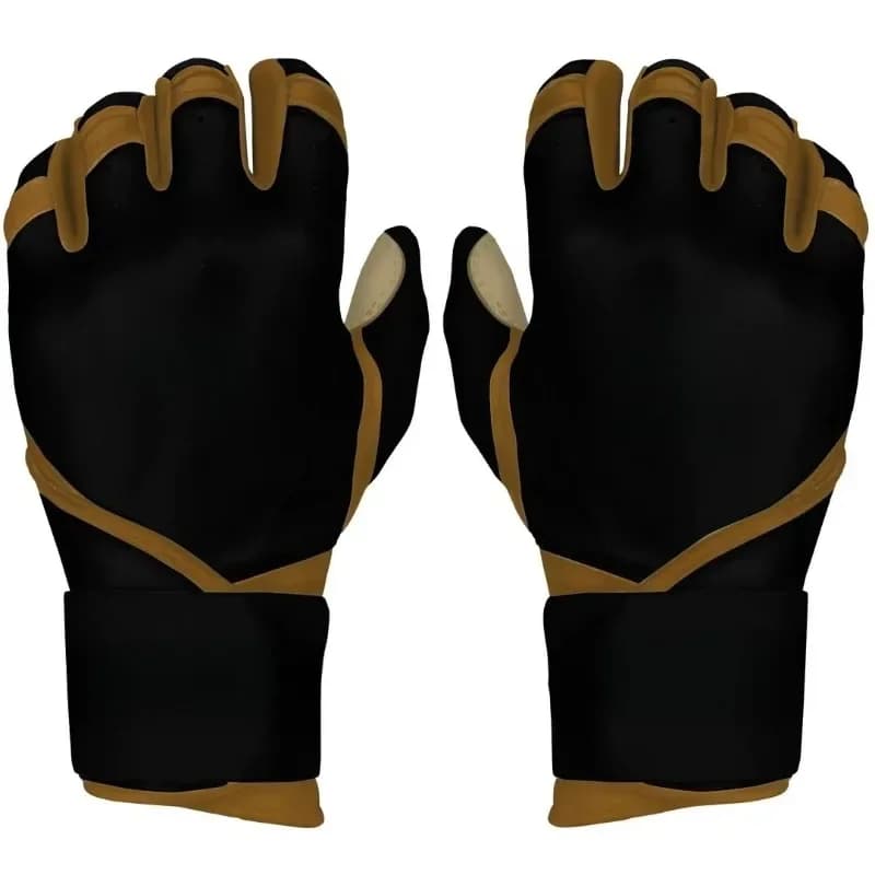 Customized baseball batting gloves custom design softball leather custom logo