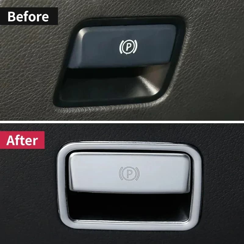 Parking Hand Brake Sticker For Mercedes Benz ML350 2012 320 GL450 amg gle W166 GLS63 350d Accessories