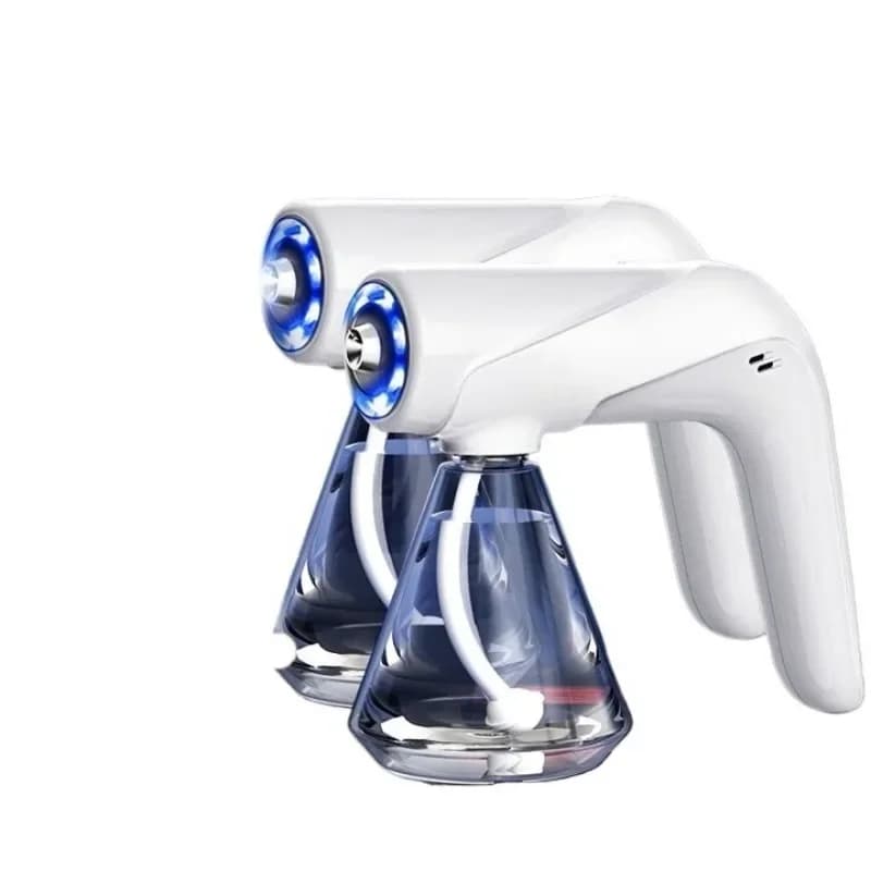 Disinfectant spray gun electric handheld blue light nano household