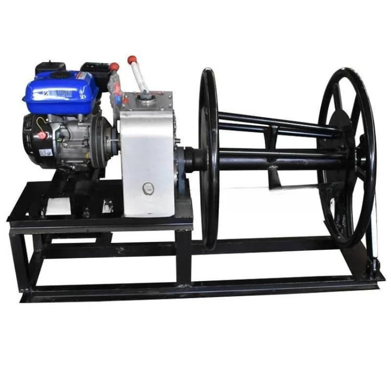 Power take-up equipment, cone take-up, cone reel, twisting take-up, traction construction