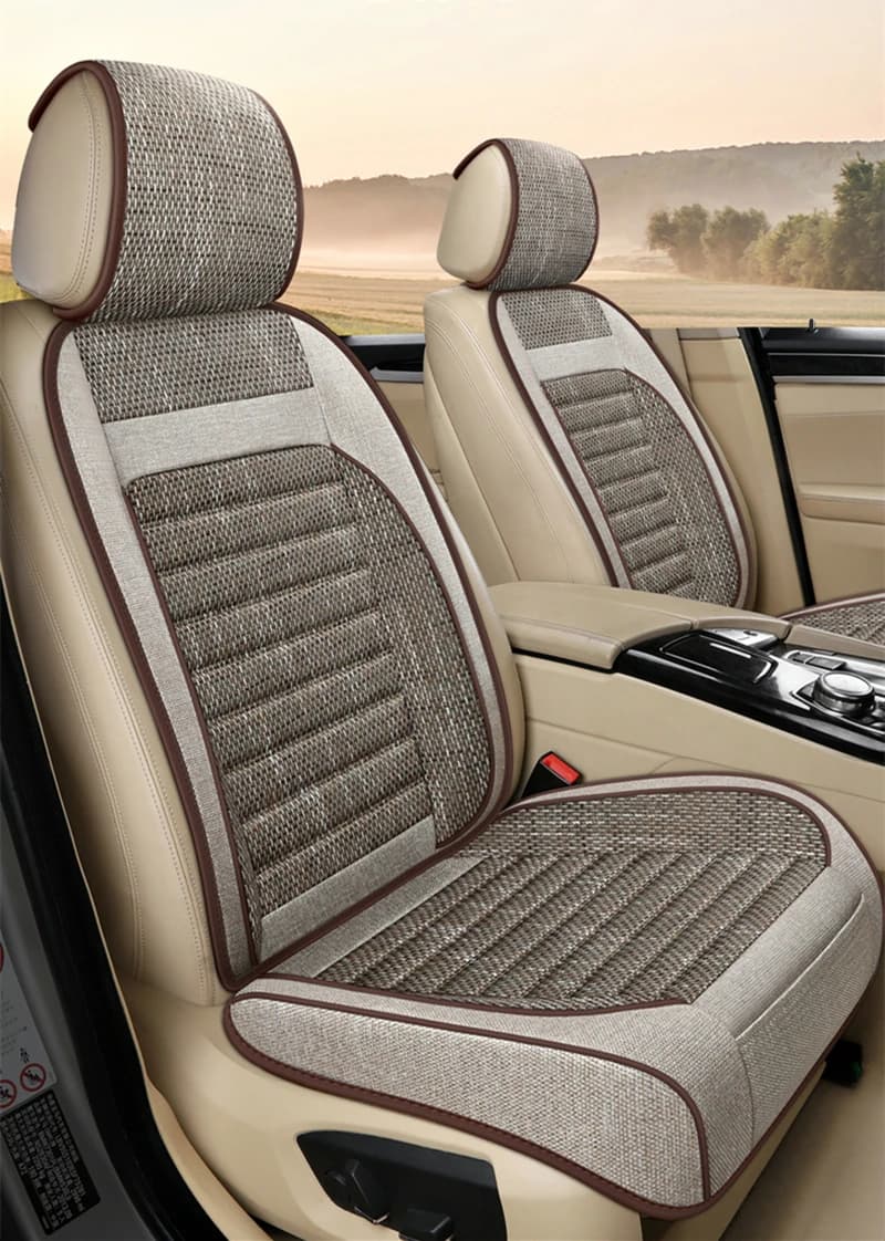 Car Seat Cushion Car Seat Protector Four Seasons Universal Car Seat Cushion Car Front Car Shape Interior Accessories Seat Cover