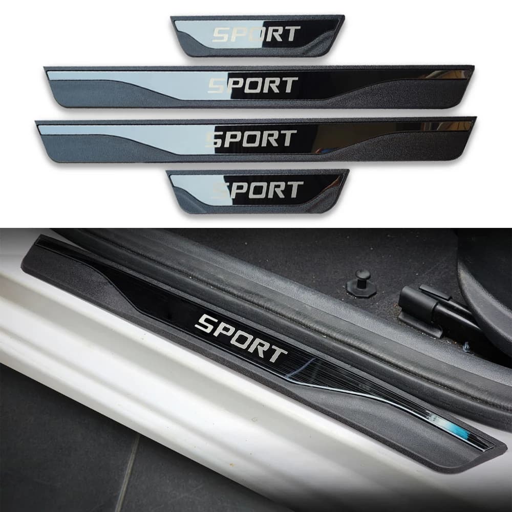 For Changan UNI-S UNIS CS55 Plus Car Threshold Trim Protect Door Sill Scuff Plate Stickers Auto Accessories 2022 2023 2024 2025