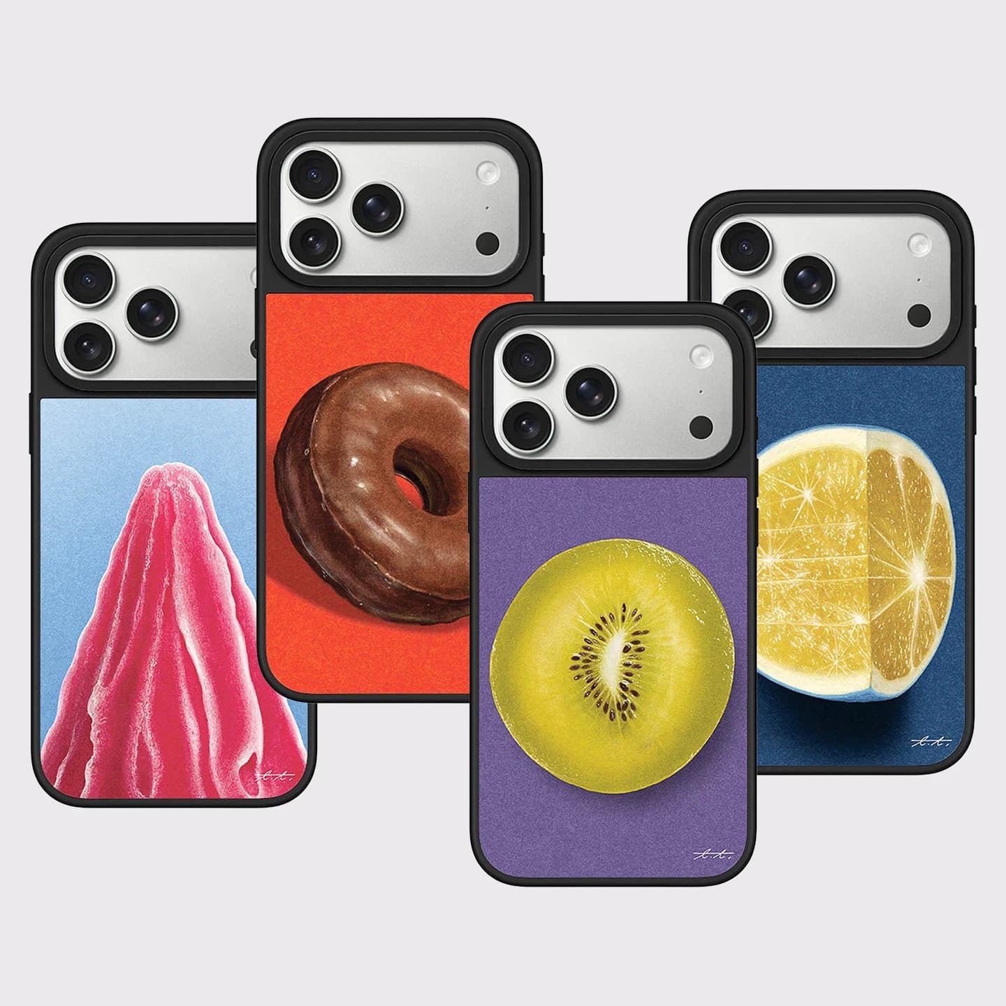 Lemon Slice Pattern Mirror Surface Magnetic Phone Case Cover for IPhone 13 14 15 16 17 18 Pro Max Case 18Pro