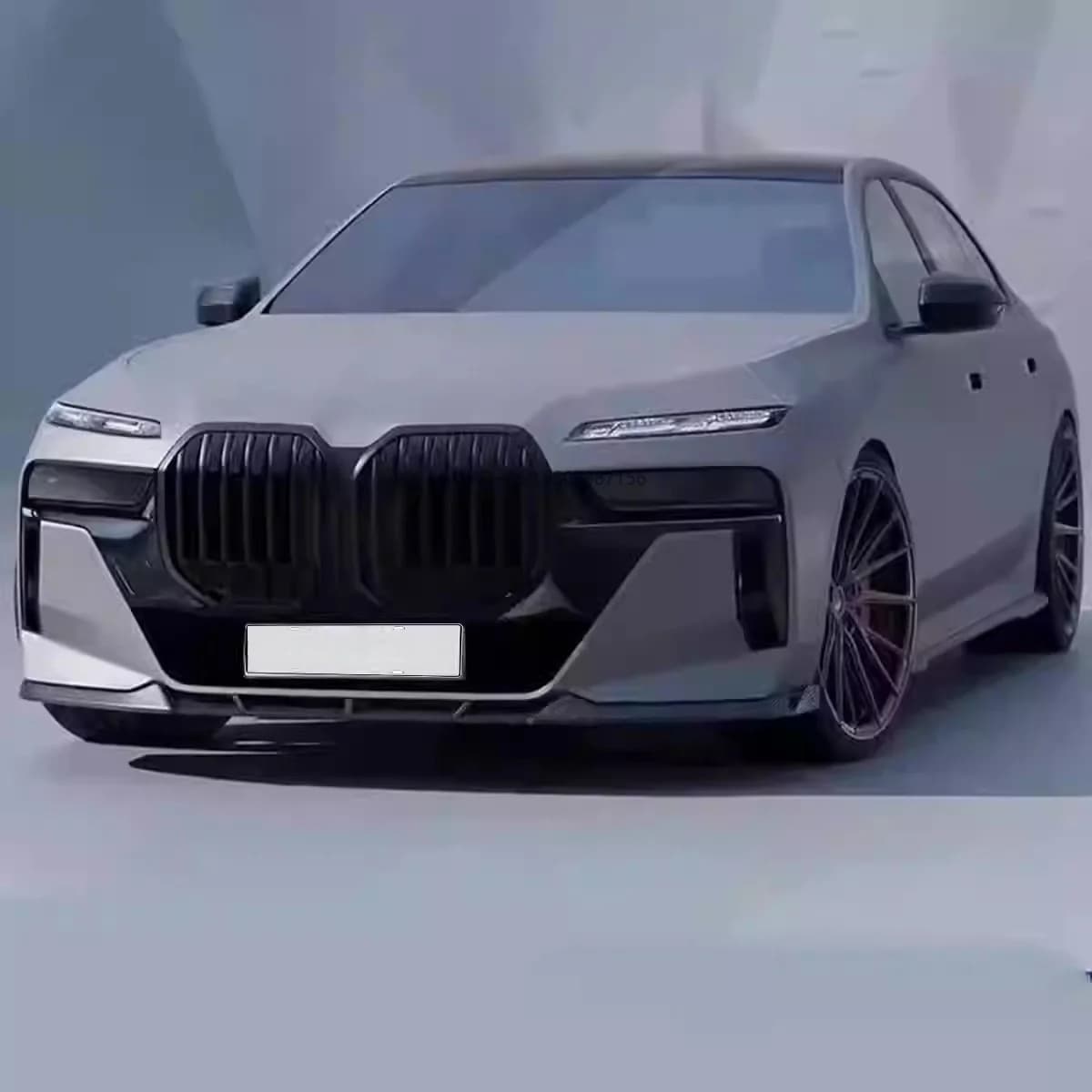 Car Body Kit for  7 Series G70 Conversion M760 Rear Bumper Front Lip Front Splitter Side Skirts Exhaust Tips 2023 to 2024