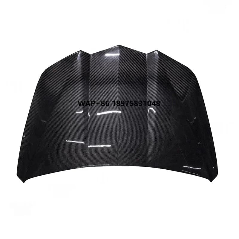 Brand New Car Hood Cover Corvette C8 Carbon Fiber Hood Cover Upgraded Engine Hood Cover