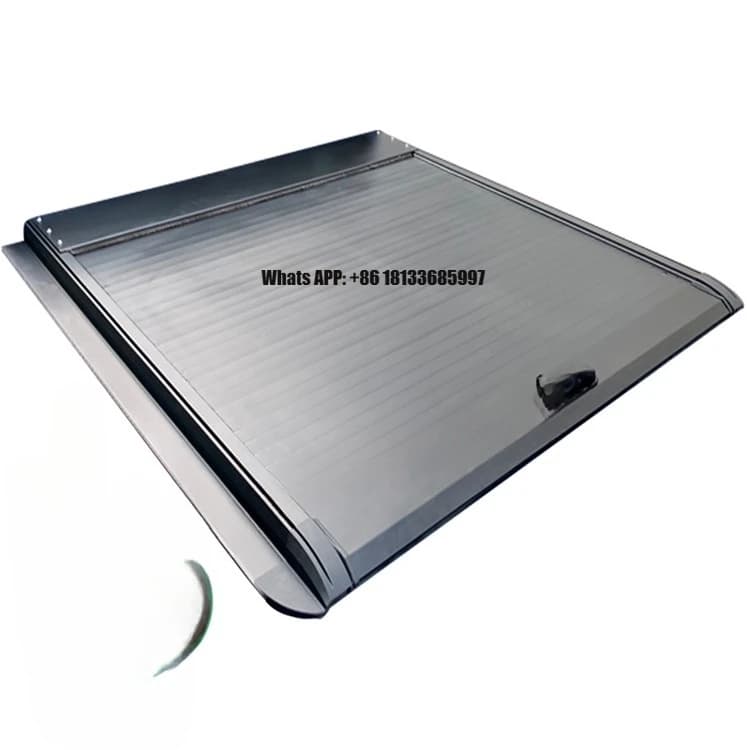 Aluminum Hard Retractable Truck Pickup Bed Tonneau Cover Roller Shutter Cover for Toyota Hilux Revo Rocoo Vigo