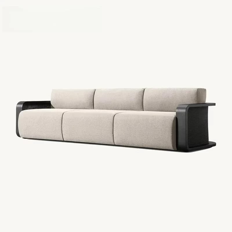 Outdoor Waterproof Sofa Set Resort Garden Hotel Luxury Aluminum Seat Modern Durable Furniture