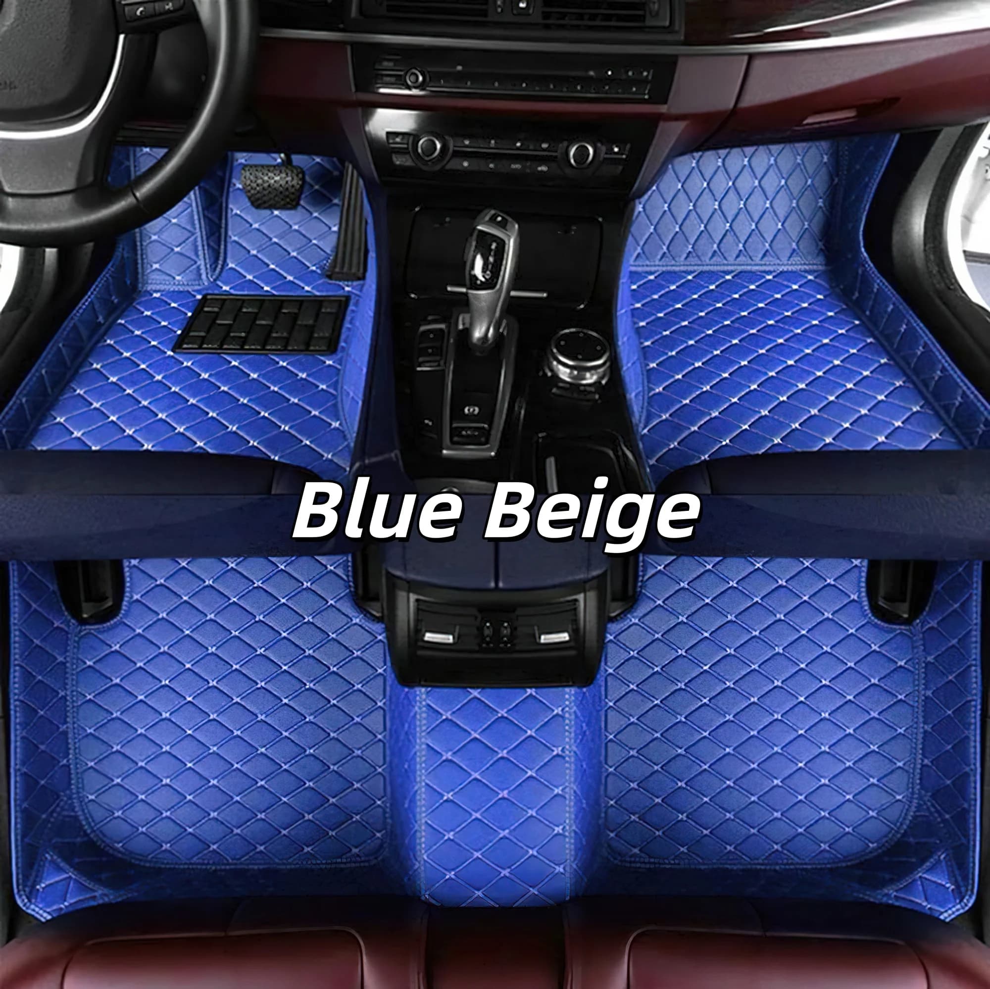 Accessories Custom car floor mats for Audi A6 C7 2011 2012 2013 2014 2015-2017 Auto full set carpet pads leather foot mat rugs