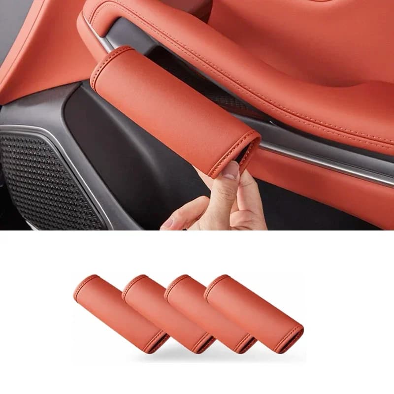 Car Door Inner Handle Protector Cover For BYD TANG L EV/DM Sealion 8 2025 2026 Handle Gloves Accessories