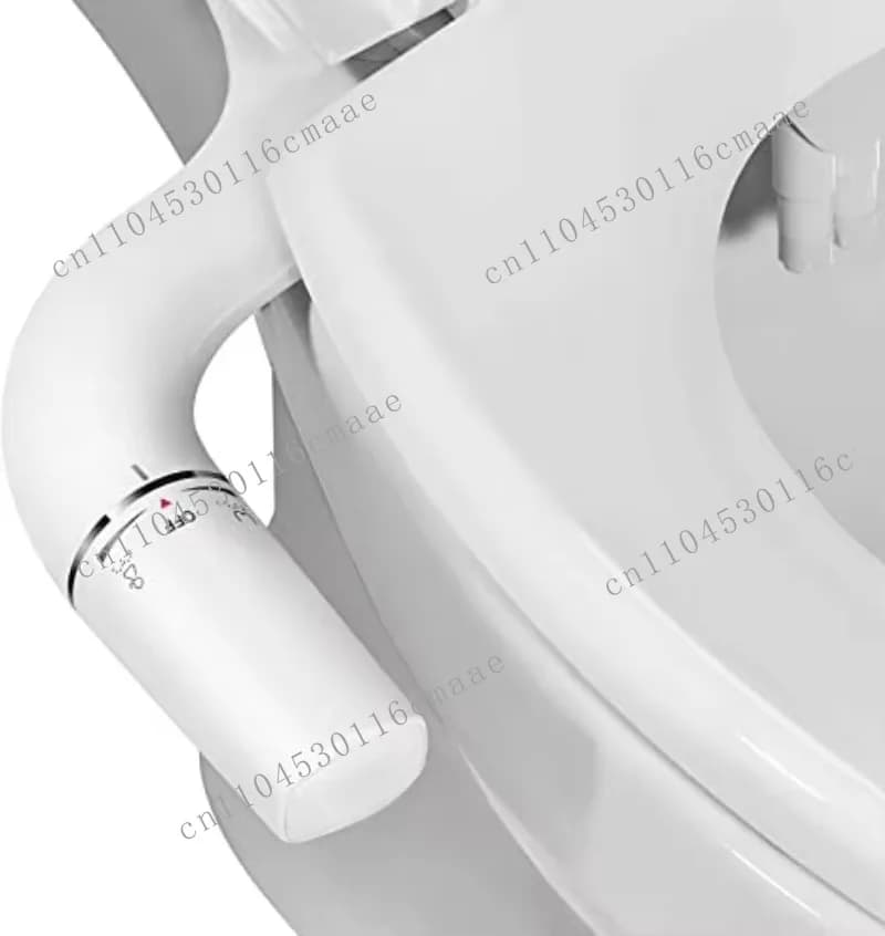 Self-cleaning retractable nozzle, fresh water spray modern double nozzle easy to install mechanical toilet bidet seat attachment