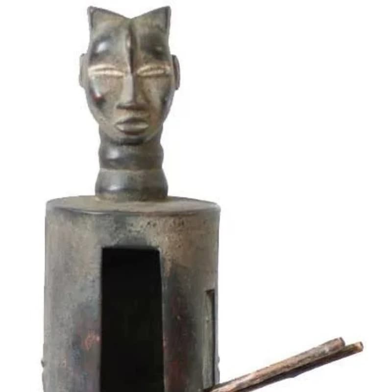 Drum African Drum Sese Wood Professional Percussion Instrument Handmade & Drumsticks