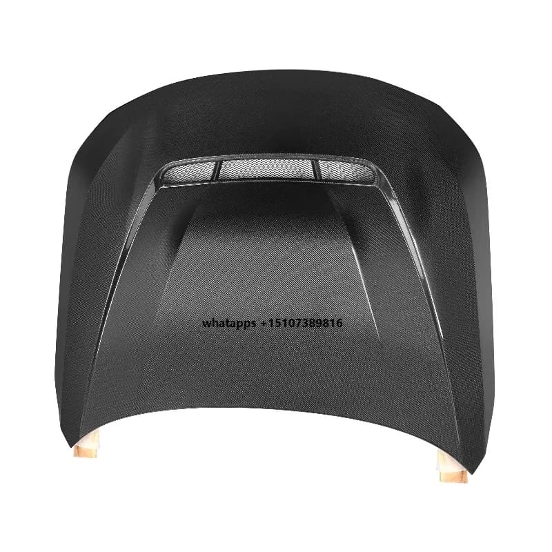 Replacement Style Carbon Fiber Dual Side Hood Cover for 2 Series G42/M2 G87 2023+ Car Front Bonnet Hood