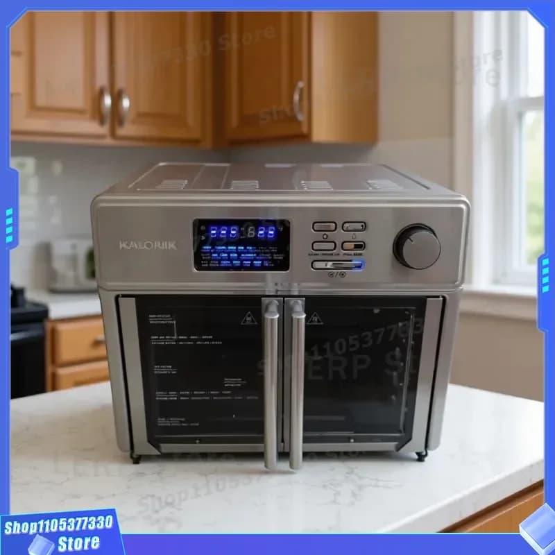 Large Capacity Cyclone Air Frying Oven 110V US Standard Taiwan Plug Electric Oven for Home Kitchen Appliance Baking Tool 110V