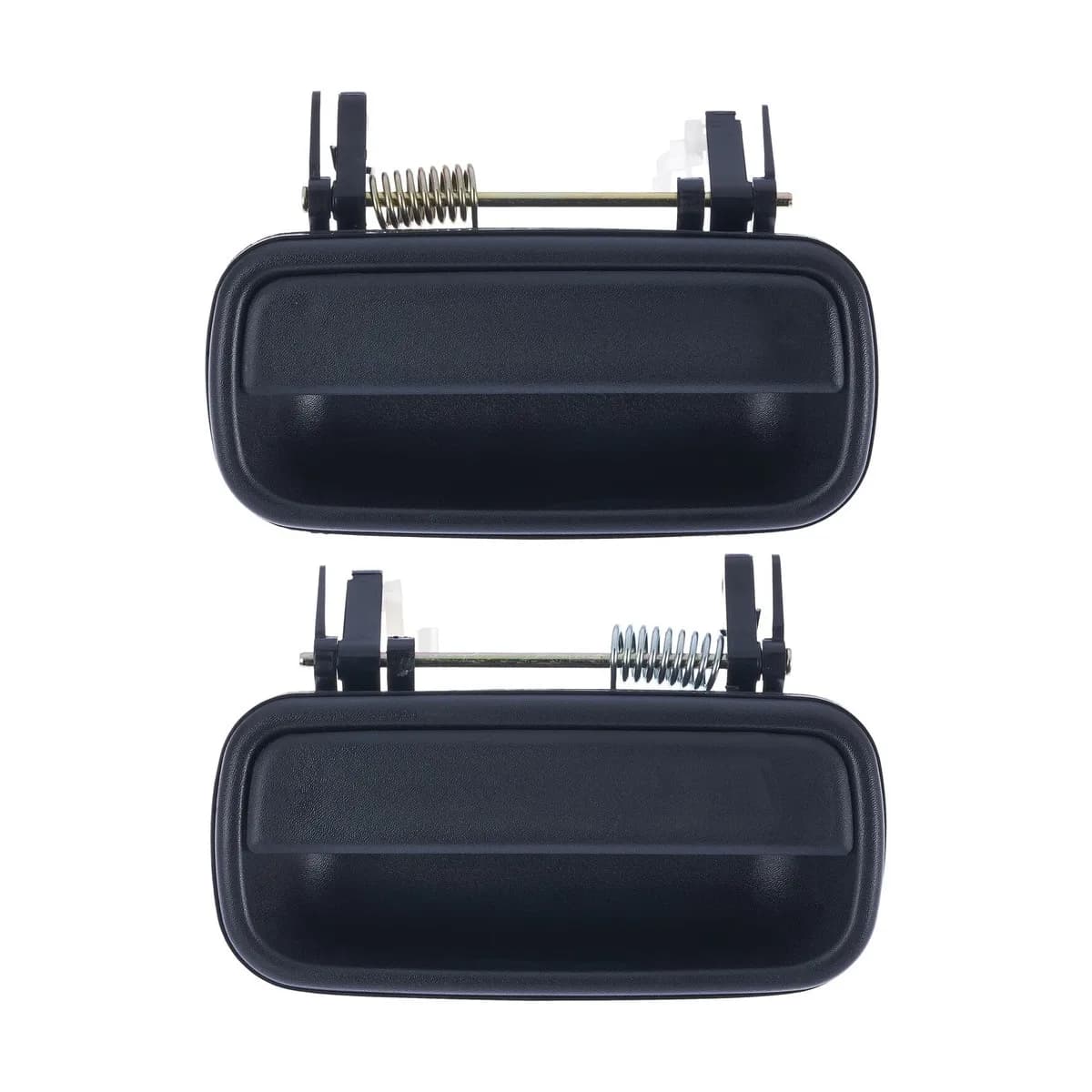 Door Handle Outer for Toyota Hilux 97-05 Set of 2 Black REAR LEFT+RIGHT