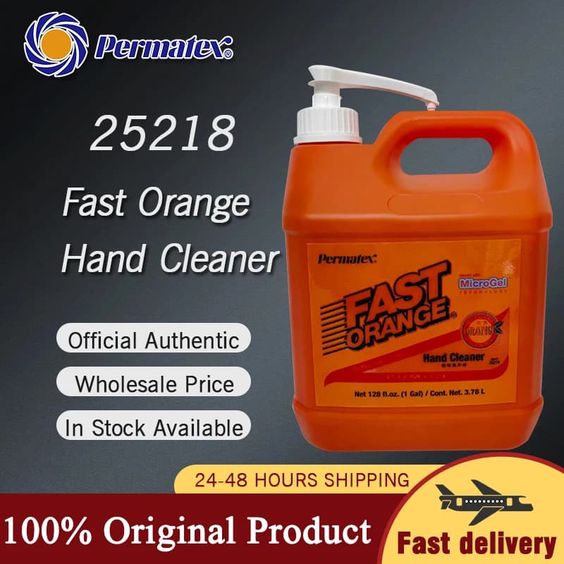 Original American hand sanitizer Permatex 25218 industrial grade heavy oil orange flavored hand sanitizer