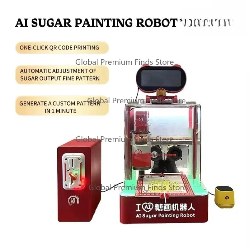 Customized Semi-Automatic 3D Sugar Art Robot WiFi Enabled Food Grade for Catering Business - Sm-Art R-obot