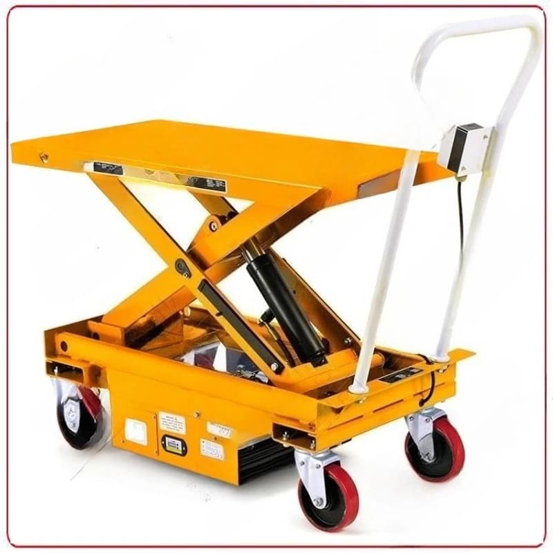 Electric lifting platform truck 1 ton single shear mold loading and unloading lifting truck