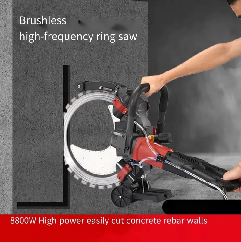 2026 8800W 410mm Brushless High Power Concrete Granite Marble Cutting Machine Wall Concrete Sawing Cutter Stone Cutting Machines