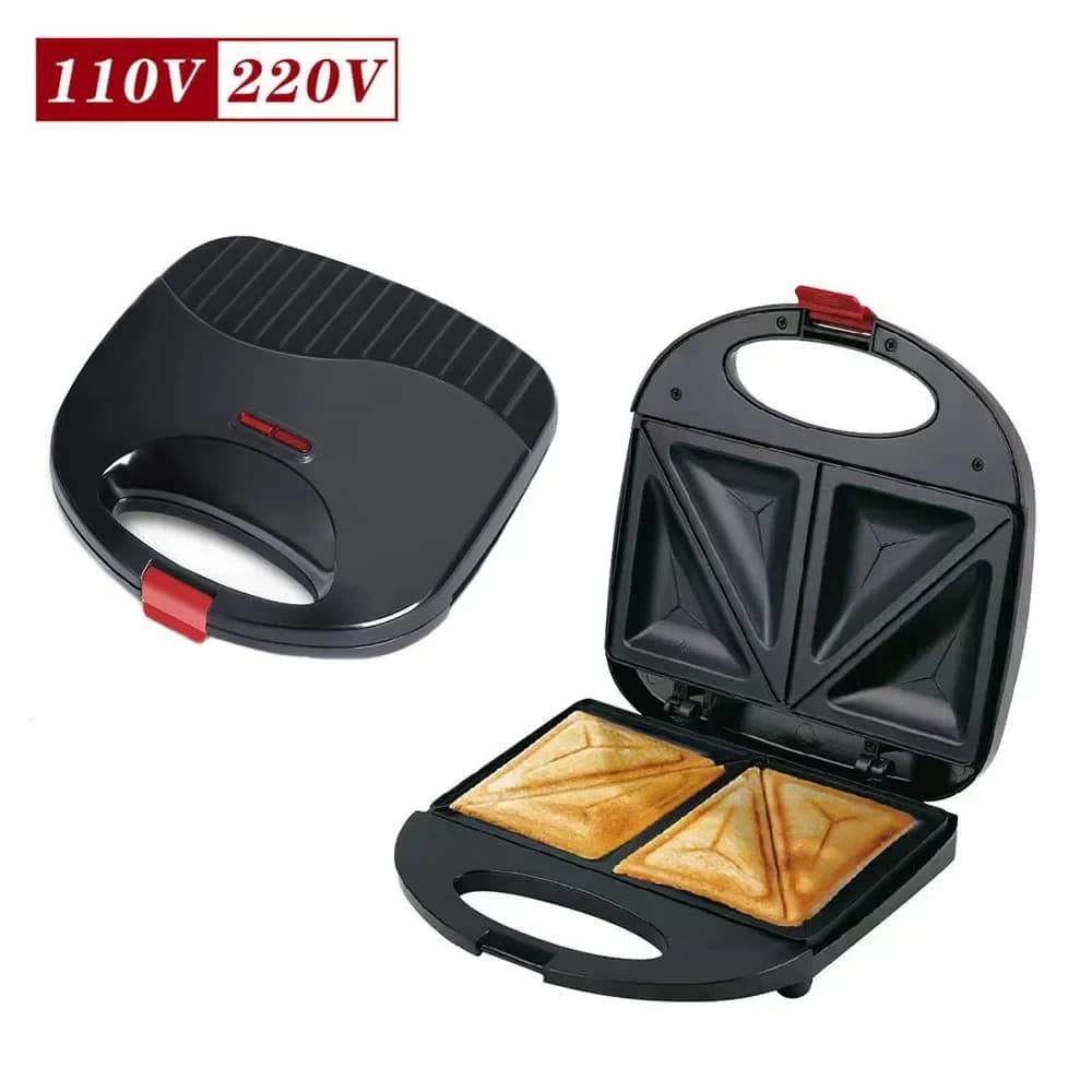 Mini Non-Stick 4 Slice Grill Sandwich Maker Toaster