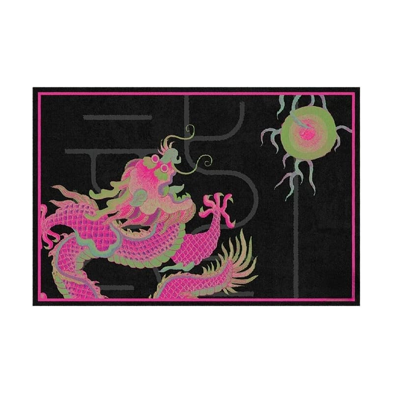 Carpet light luxury new Chinese living room bedroom coffee table blanket household dirt-resistant floor mat