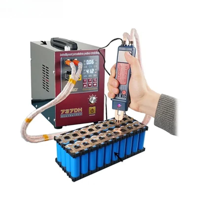Handheld integrated high-power automatic trigger spot welding pen lithium battery spot welding machine accessories 0.05-0.35mm