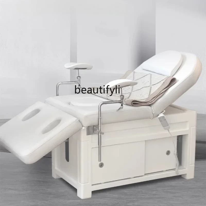 cc182R Electric private bed confinement, gynecological examination bed postpartum, multi-functional rinse boutique