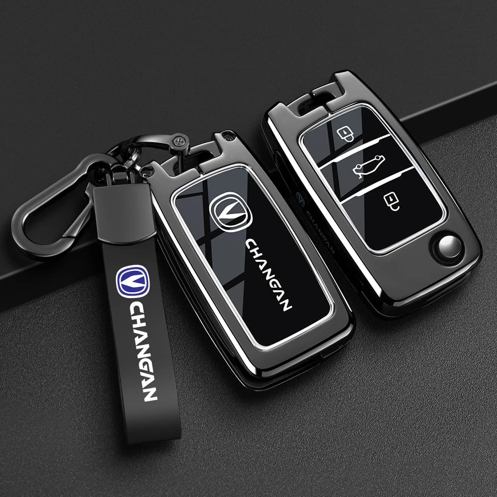 For Changan CX70 CS55 EADO CX20 Alsvin CS15EV CS75 CS35 Plus CS15 CS95 RAETON Car Key Fob Cover Case Protect Shell Holder Set