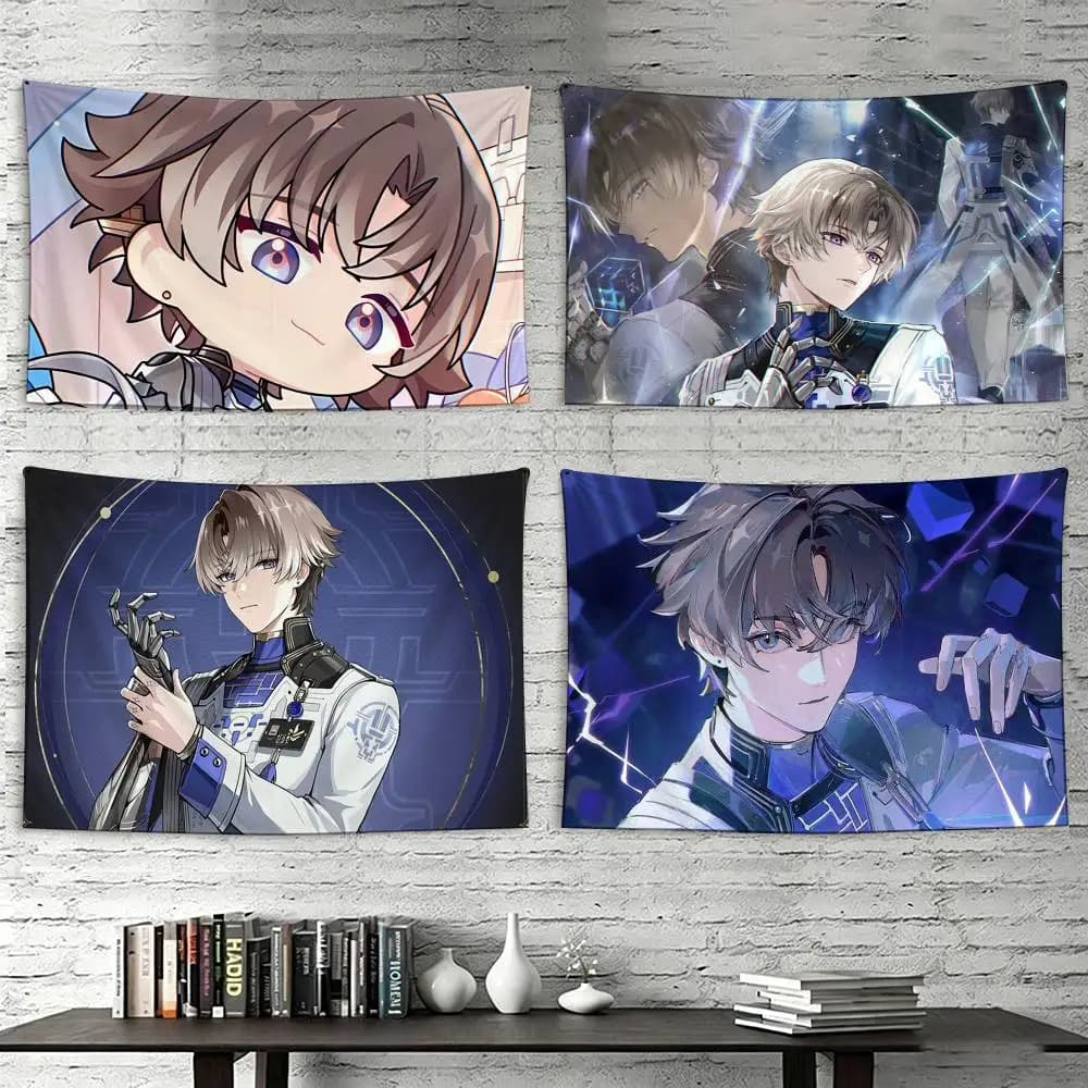 Game W-Wuthering Waves Xiangli Yao Flags Wall Hanging Tapestry Outdoor Garage Room Decorative flag Background Blanket
