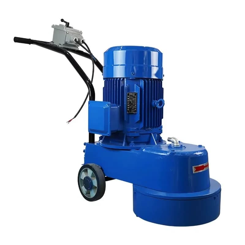 Small Concrete Scarifier Floor Grinder Motorized 3000/7000W Semi-Automatic Old Floor Paint Stone Renovation Grinding