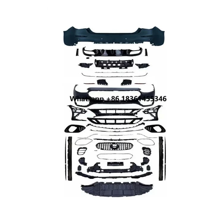 Factory Sales 2021-2025 W223 Upgrade  S63 Style Bodykit Side Skirts Rear Bumper Diffusers Grille Bumpers Body Kits For
