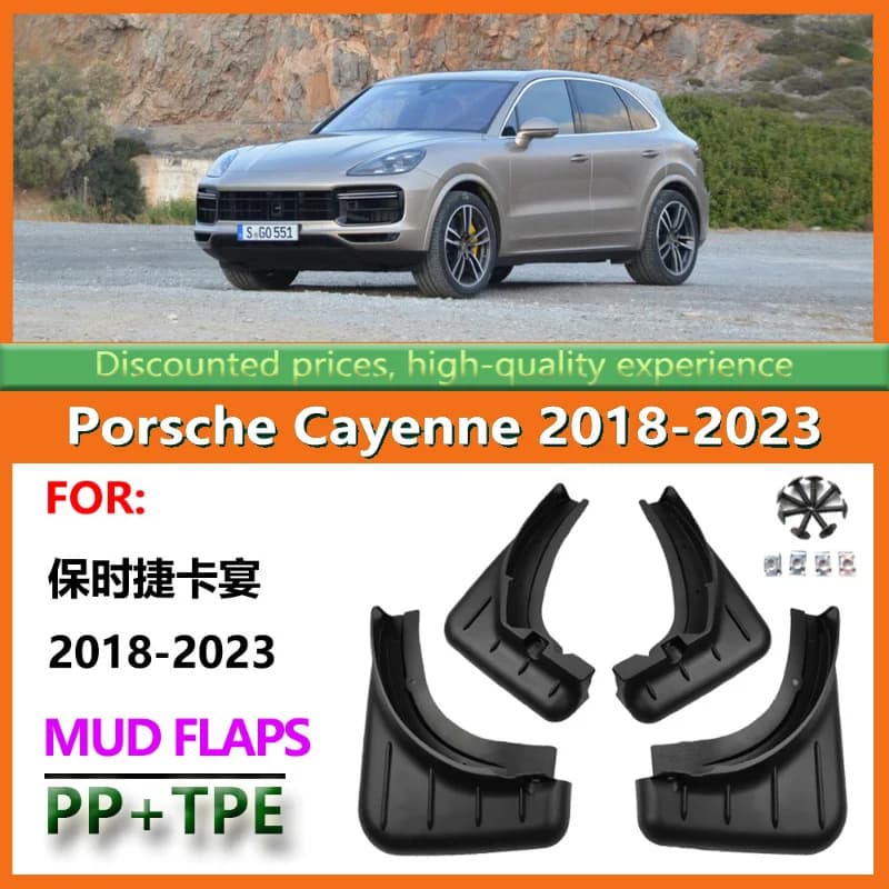Suitable for 18-22 Porsche Cayenne fender 958 06-10 Cayenne Macan car fender leather accessories