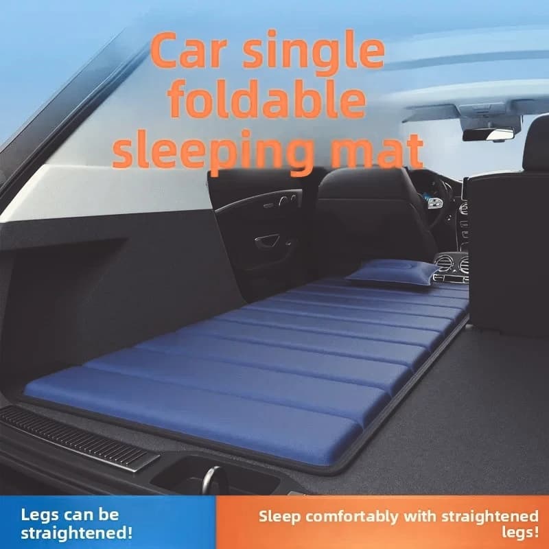 PL-Colchón Inflable Resistente para Auto, Individual, Plegable, para Maletero Trasero y Superior, Colchoneta Niveladora para SUV