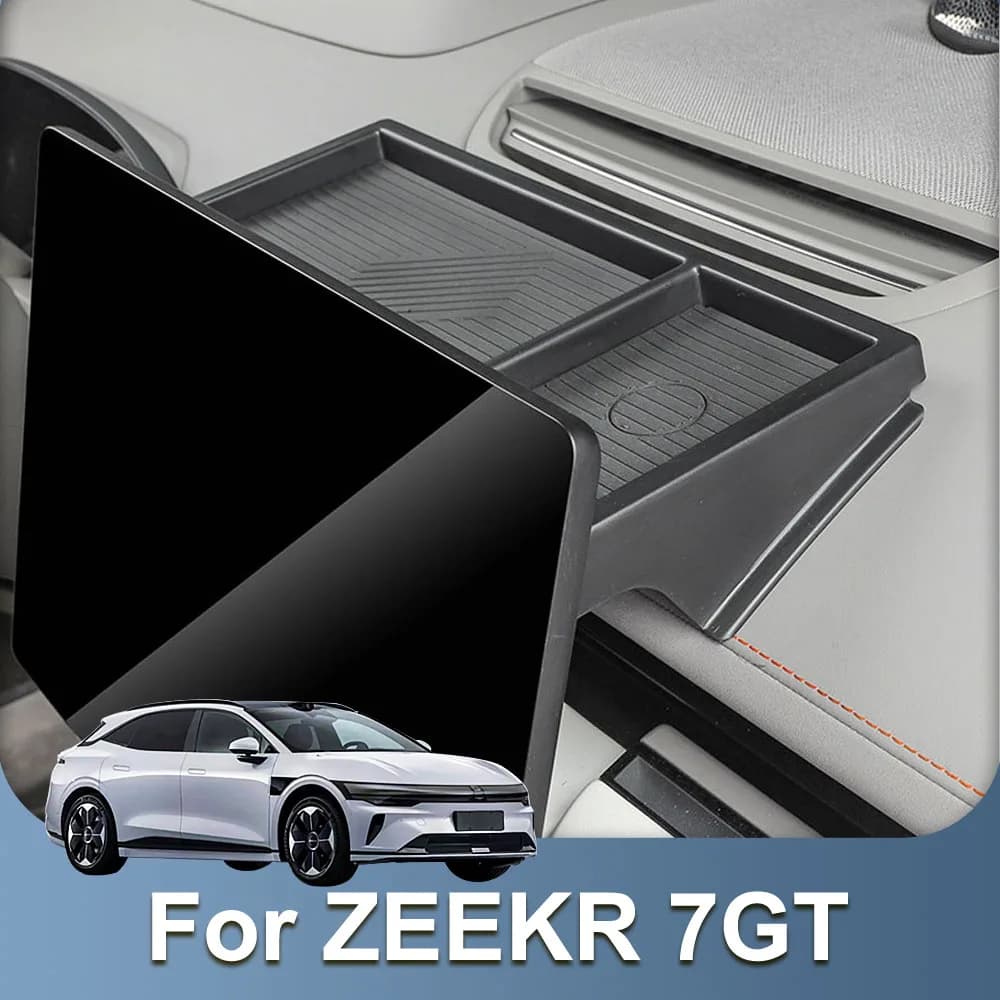 Storage Box Behind The Central Control Screen Fit For ZEEKR 7GT 2026 2027 Expand Storage Space Automotive Modification Supplies
