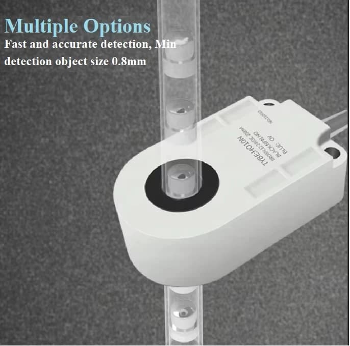 Industrial Automation High Sensitivity Ring Induction Proximity Sensor IP67 Protects DC 10~ 30v Output