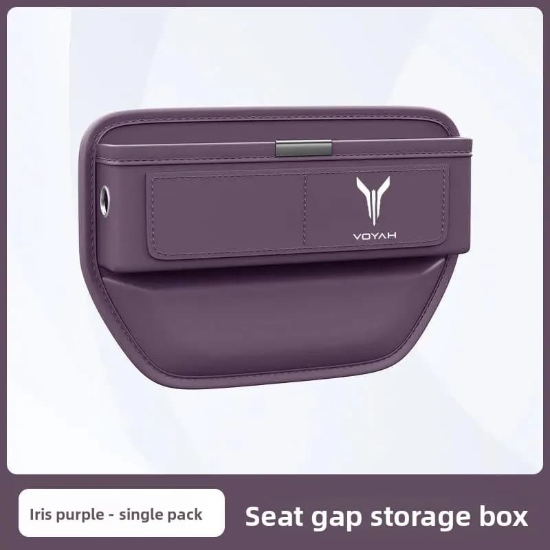 For VOYAH FREE DREAM Leather Car Mounted Seat Gap Storage Box Organize Multi-Functional Car Interior Modified Accessories