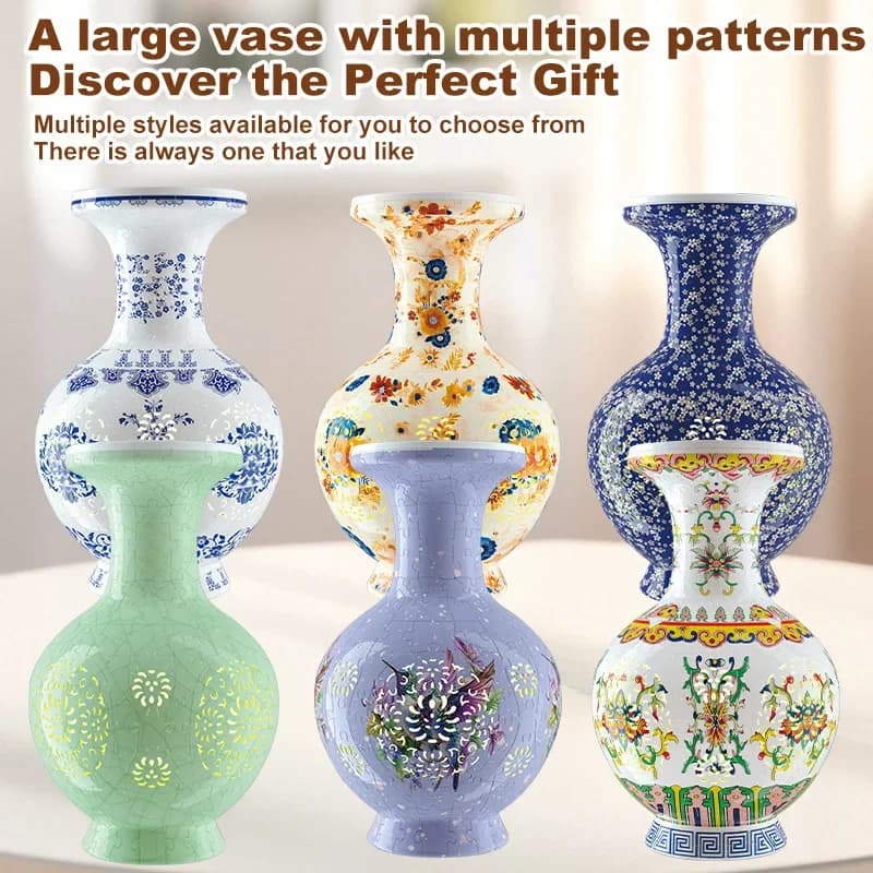 HYS living room countertop tabletop ornament flower arrangement home decoration birthday gift vase