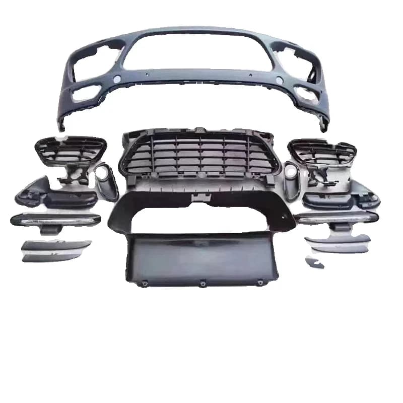 High Quality GTS Turbo Style Body Kit Front Bumper Assembly Grille Surround For Porsche Cayenne 958.1 2011-2014