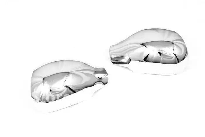 for PEUGEOT 206 206+ CC SW GTI RC S16 CHROME SIDE DOOR MIRROR COVERS CAPS WINGS -- Sturdy Accessory