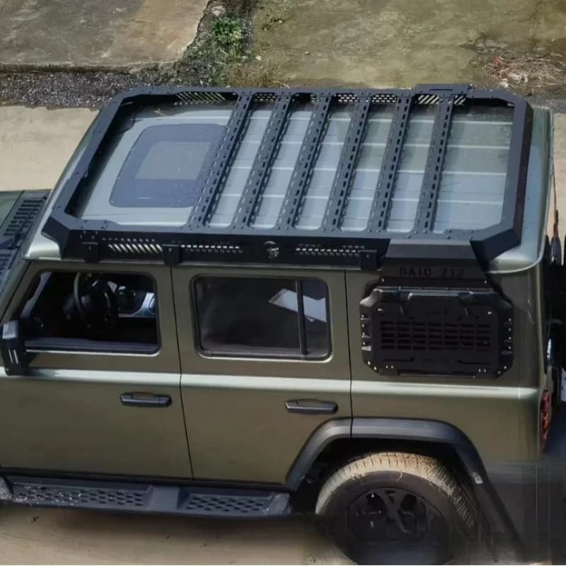 High Quality Roof Platform Side Ladder Side Window Storage Box Fit New BAIC 212 2024 Off Road Mod Parts