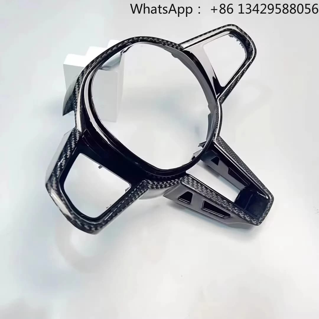 Old Upgrade New M4 Carbon Fiber Steering Wheel for  G30 G31 G26 G03 G04 G07 G07 G8 G87 G80 G82 G81 F90 G06 G05 G20 G22