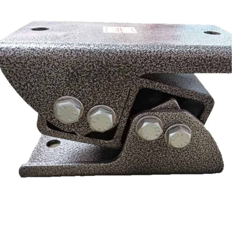 Joint spring steel buffer bed conveyor shock absorption tensile elastic component