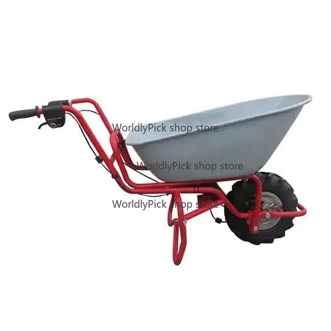 Best price wheel barrow loader mini wheelbarrow in different environment Garden Battery Electric mini wheelbarrow
