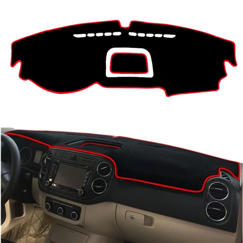 For Volkswagen VW Tiguan 2009-2012 2013 2014 2015 Dashboard Dash Cover Mat Pad Sunshade Protector Carpet Car Styling Accessories