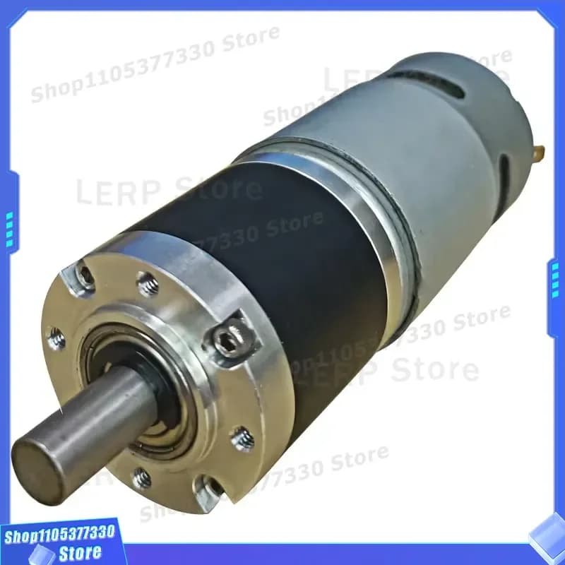 Custom 12V 24V High Torque Brush DC Motor 42mm Planetary Gearbox Reduction for Industrial Automation Equipment DIY Projects